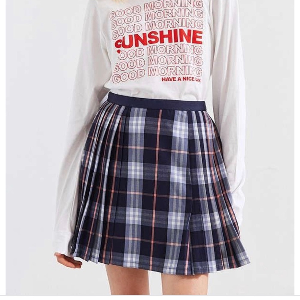 Urban Outfitters Plaid Mini Skirt